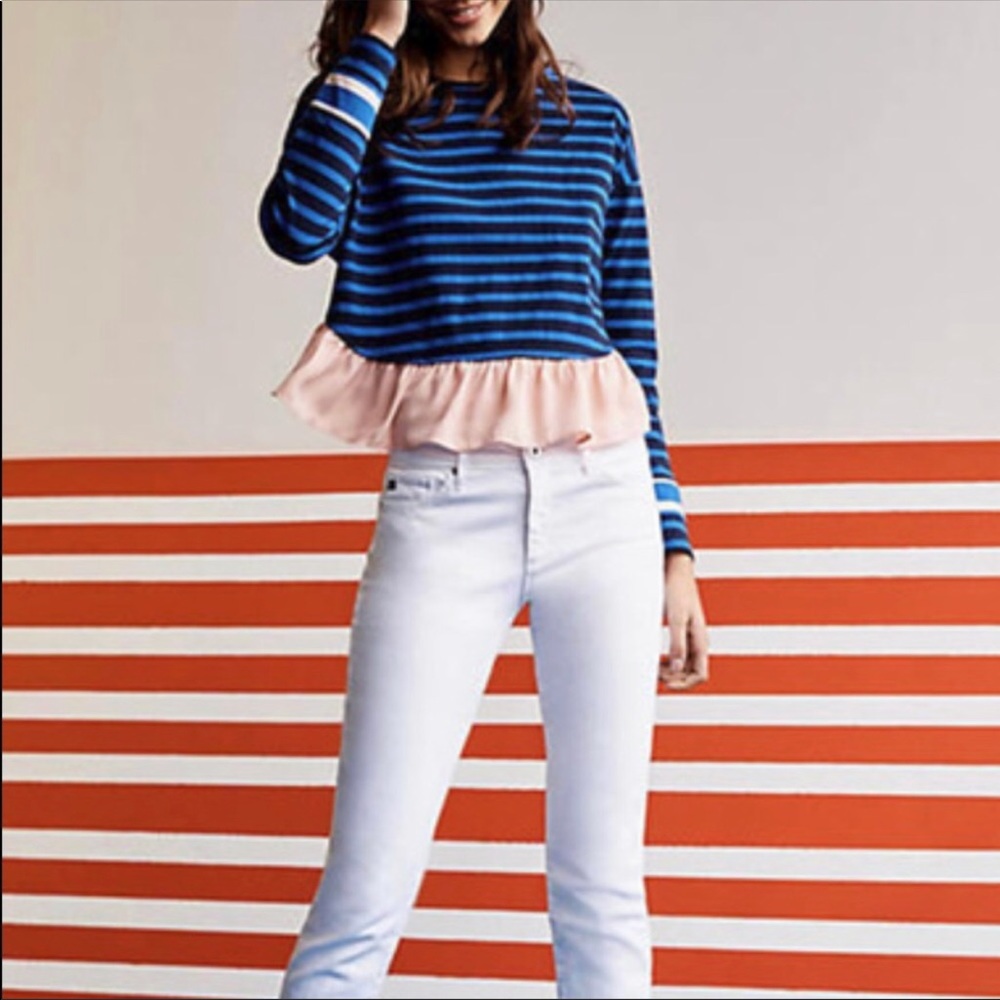 Anthropologie- Deletta Striped Shirt
